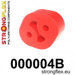 STRONGFLEX - 000004B: Gancio Staffa Supporto per il montaggio dello scarico 36mm
