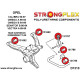 A / Calrton mk2 (86-94) STRONGFLEX - 131786B: Rear anti roll bar link to arm bush | race-shop.it
