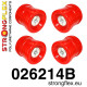 C6 (04-11) Quattro & Allroad STRONGFLEX - 026214B: Rear subframe bush kit | race-shop.it