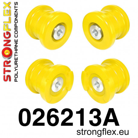 C6 (04-11) FWD STRONGFLEX - 026213A: Front subframe bush kit SPORT | race-shop.it