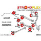IV (92-96) STRONGFLEX - 086204B: Full suspension bush kit | race-shop.it