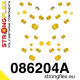 IV (92-96) STRONGFLEX - 086204A: Full suspension bush kit SPORT | race-shop.it