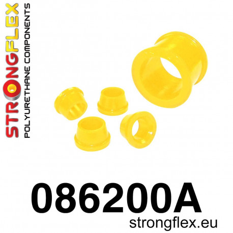 CRX (88-91) STRONGFLEX - 086200A: Steering rack mount bush kit SPORT | race-shop.it