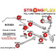 IV (92-96) STRONGFLEX - 081714A: Rear anti roll bar bush SPORT | race-shop.it