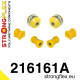 Celica VII (99-06) STRONGFLEX - 216161A: Front suspension bush kit SPORT | race-shop.it
