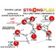 Supra IV (93-02) STRONGFLEX - 211628A: Rear link arm inner bush SPORT | race-shop.it