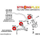 Element (03-11) STRONGFLEX - 086169B: Front suspension bush kit | race-shop.it