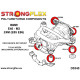 E46 M3 STRONGFLEX - 036119A: Rear beam mounting bush kit SPORT | race-shop.it