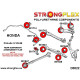 I (95-98) STRONGFLEX - 081639A: Upper arm bush SPORT | race-shop.it