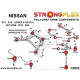 S13 (88-93) STRONGFLEX - 286088B: Rear beam mounting bush kit | race-shop.it