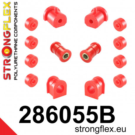 K11 (92-02) STRONGFLEX - 286055B: Front suspension bush kit | race-shop.it