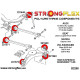 Golf IV R32 (01-04) STRONGFLEX - 226129A: Rear suspension bush kit SPORT | race-shop.it