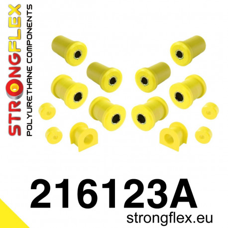 Land Cruiser (96-02) STRONGFLEX - 216123A: Front suspension bush kit SPORT | race-shop.it