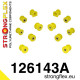 VII - VIII - IX (01-07) STRONGFLEX - 126143A: Rear suspension bush kit SPORT | race-shop.it