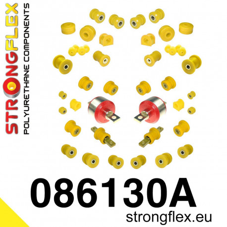 CRX (88-91) STRONGFLEX - 086130A: Full suspension bush kit polyurethane SPORT | race-shop.it