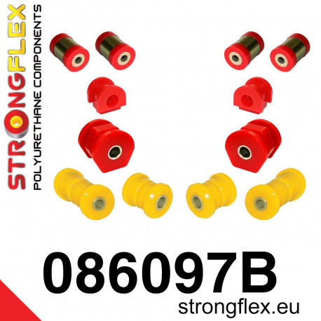 VI (95-00) JAPAN EJ, EK, EM1 STRONGFLEX - 086097B: Front suspension bush kit | race-shop.it