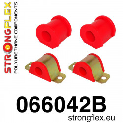 STRONGFLEX - 066042B: Front anti roll bar bush kit polyurethane