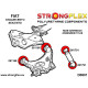 Panda II 4x4 (03-12) STRONGFLEX - 066038A: Rear trailing arm bushes kit SPORT | race-shop.it
