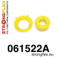 Silentblock in poliuretano STRONGFLEX - 061522A: Motor mount inserts SPORT | race-shop.it