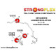 Silentblock in poliuretano STRONGFLEX - 121513A: Front anti roll bar bush SPORT | race-shop.it