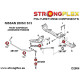S13 (88-93) STRONGFLEX - 281397A: Front inner track control arm bush 38mm SPORT | race-shop.it