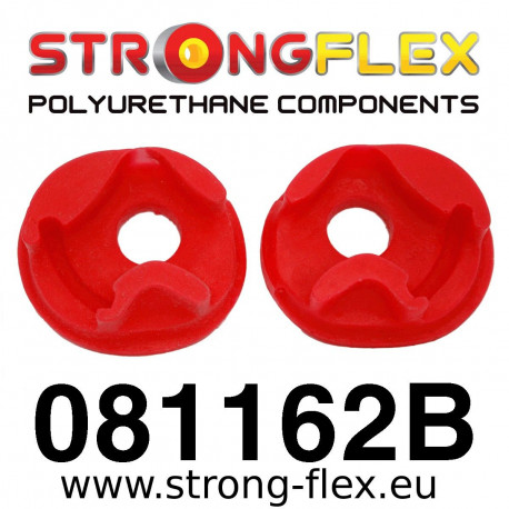 CRX (88-91) STRONGFLEX - 081162B: Inserti per il supporto motore sinistra | race-shop.it