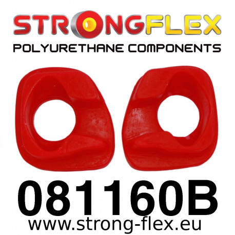 CRX (88-91) STRONGFLEX - 081160B: Inserti per il supporto motore anteriore | race-shop.it