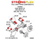 CRX del Sol (92-97) STRONGFLEX - 081102A: Boccola di montaggio dell`ammortizzatore posteriore inferiore SPORT | race-shop.it