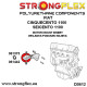 Seicento (98-08) STRONGFLEX - 061373B: Inserti per il montaggio del motore (lato ingranaggio di distribuzione) | race-shop.it
