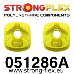 STRONGFLEX - 051286A: Inserti inferiori posteriori del supporto motore SPORT
