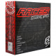Volanti Volante sportivo a 3 razze RACES Corsa Evo, 350mm, pelle scamosciata, calice 65mm, nero/giallo | race-shop.it