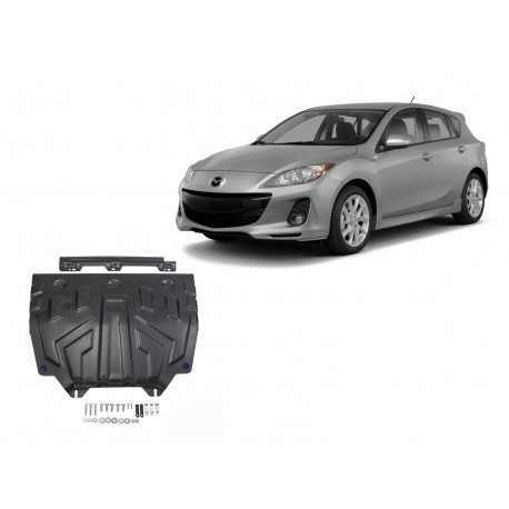 Piastre protezione motore Piastra paramotore per Mazda 3 | race-shop.it