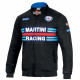 Felpe con cappuccio e giacche Sparco Giacca stile bomber MARTINI RACING nero | race-shop.it