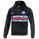Felpe con cappuccio e giacche Sparco MARTINI RACING felpa con cappuccio d`uomo nero | race-shop.it