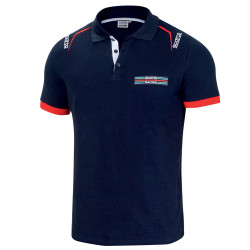 Polo da uomo SPARCO MARTINI RACING, blu
