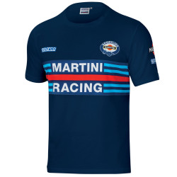 T-shirt da uomo SPARCO MARTINI RACING, blu navy