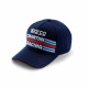 Cappellini Sparco MARTINI RACING flex baseball cap - blue | race-shop.it