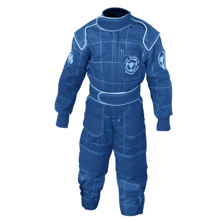 Magliette RETRO BRANDS child`s racing suit - blue | race-shop.it