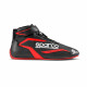 Scarpe da corsa omologate FIA Sparco FORMULA, nero/rosso