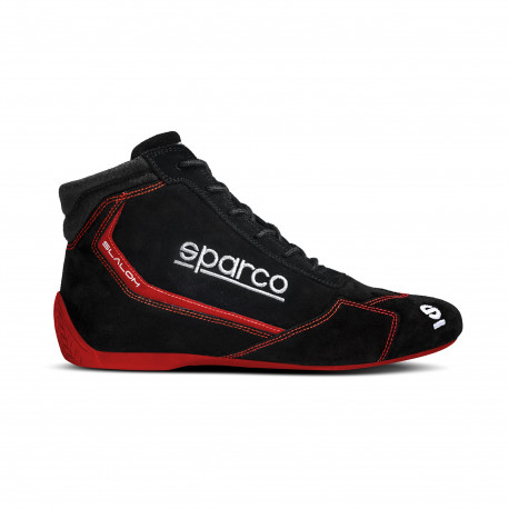 Scarpe Scarpe Sparco Slalom FIA 8856-2018 nero/rosso | race-shop.it