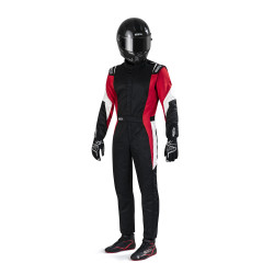 Tuta da corsa omologata FIA SPARCO COMPETITION (R567), nero/rosso/bianco