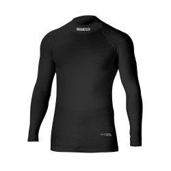 Maglia ignifuga a maniche lunghe omologata FIA SPARCO RW-10 SHIELD TECH, nero