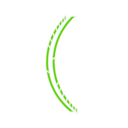 Foliatec strisce decorative per cerchi di moto, neon verde