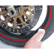 Strisce decorative adesive Foliatec strisce decorative per cerchi di moto, rosso | race-shop.it