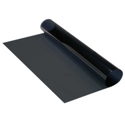 BLACKNIGHT REFLEX superdark Pellicola oscurante per vetri con reiezione del calore, nero, 51x400 cm / 76x152 cm