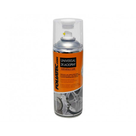 Spray e pellicole Foliatec 2C Spray universale a spruzzo, 400 ml, lucido argento metallizzato | race-shop.it