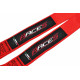Cinture di sicurezza e accessori Cinture di sicurezza sportive a 3 punti omologate ECE RACES 2" (50mm), rosso | race-shop.it