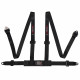 Cinture di sicurezza e accessori Cinture di sicurezza sportive a 4 punti omologate ECE RACES 2" (50mm), nero | race-shop.it