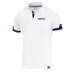 Polo Sparco CORPORATE bianco