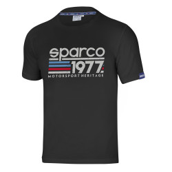 T-shirt Sparco 1977 nero